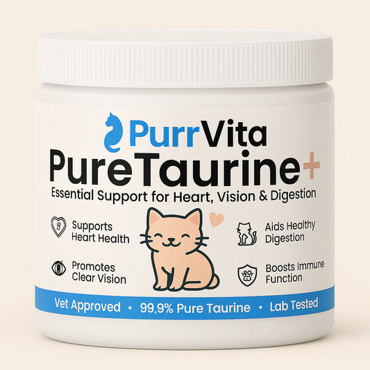 PurrVita PureTaurine+ — empaque oficial