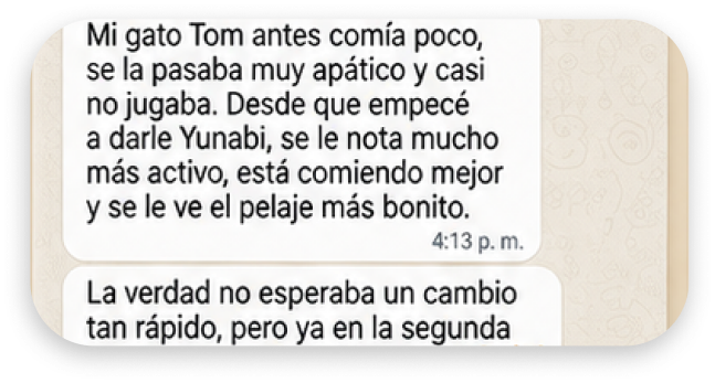 Opinión de cliente Yunabi