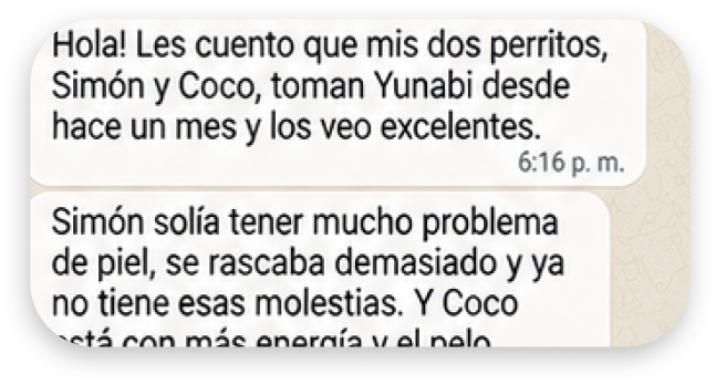 Opinión de cliente Yunabi